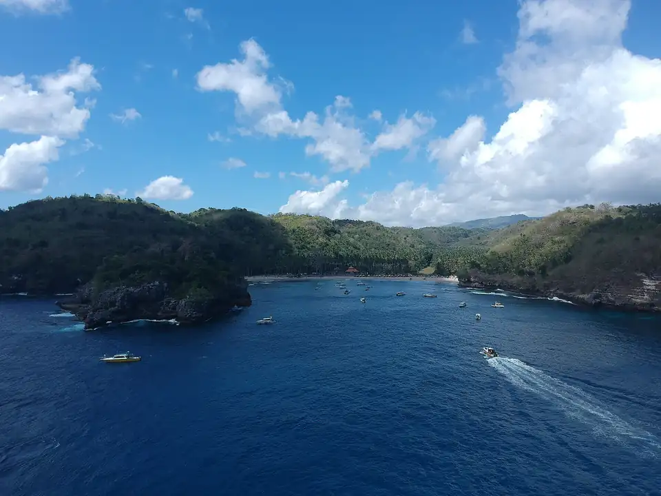 Crystal Bay and its offshore islet