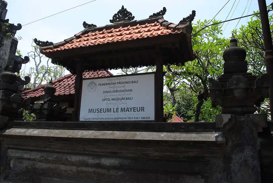 The entrance to the Museum Le Mayeur in Sanur