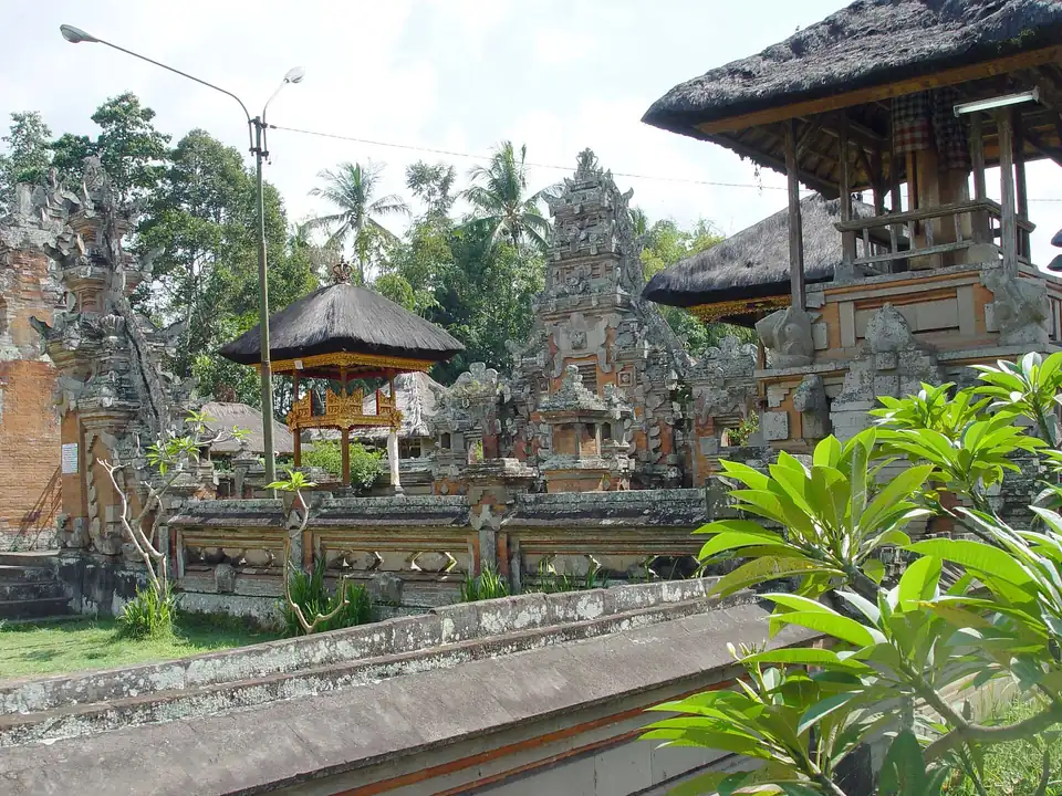 A temple at Sayan near Ubud