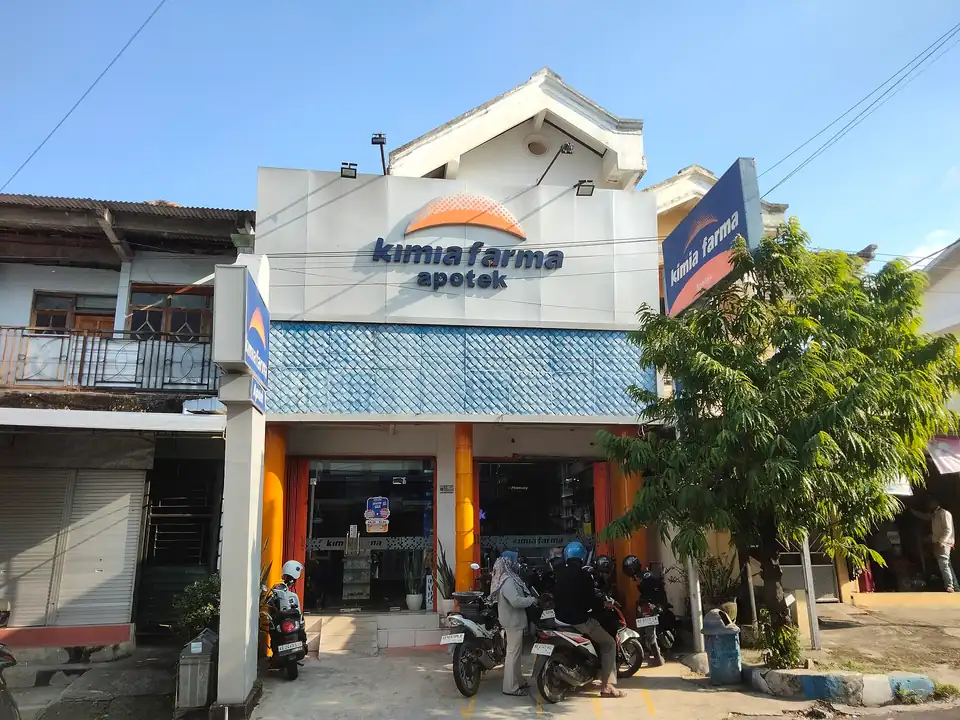 A Kimia Farma pharmacy in Ngawi, Java, Indonesia