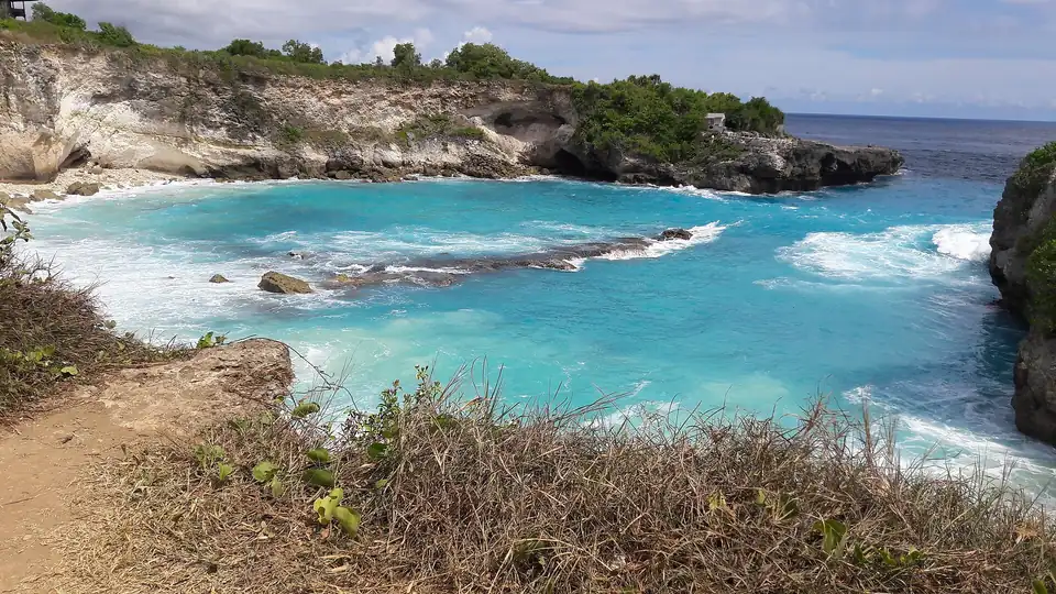 The Blue Lagoon on Nusa Ceningan