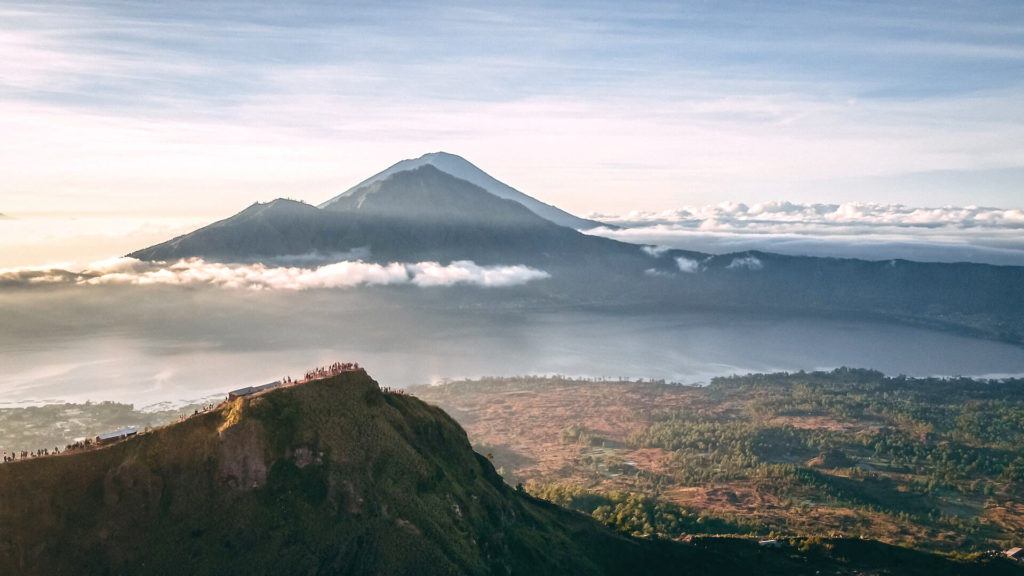 Mount Batur Volcano in Bali